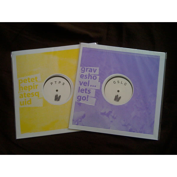 Grave, Shovel... Let's Go - Pete the Pirate Squid - Split - LP (2010)
