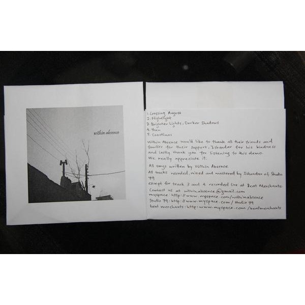 Within Absence - Demo - CDR (2010)