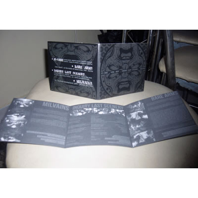 97-Shiki - Bare Arms - Inquiry Last Scenery - Milvains - Split - CD (2011)