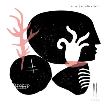 Brito - Grinding Halt - split - LP (2013)