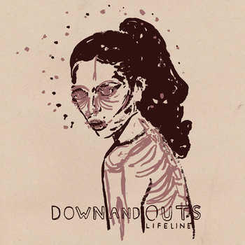 Down And Outs - Lifeline - LP (2013)