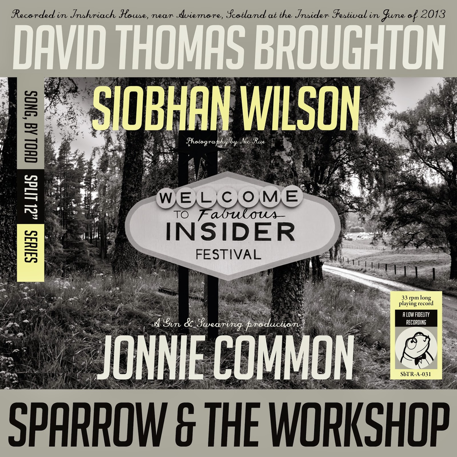 David Thomas Broughton - Siobhan Wilson - Jonnie Common - Sparrow and the Workshop - Split - 12
