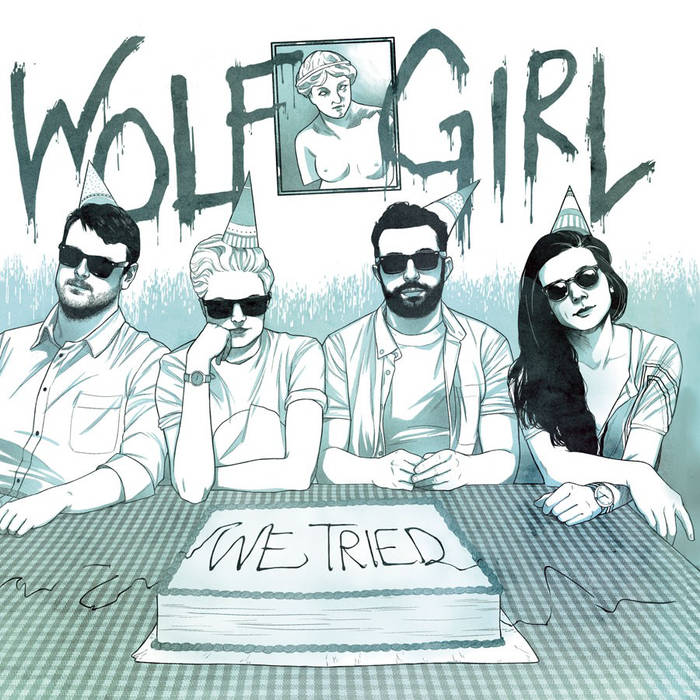 Wolf Girl - We Tried - LP (2016)